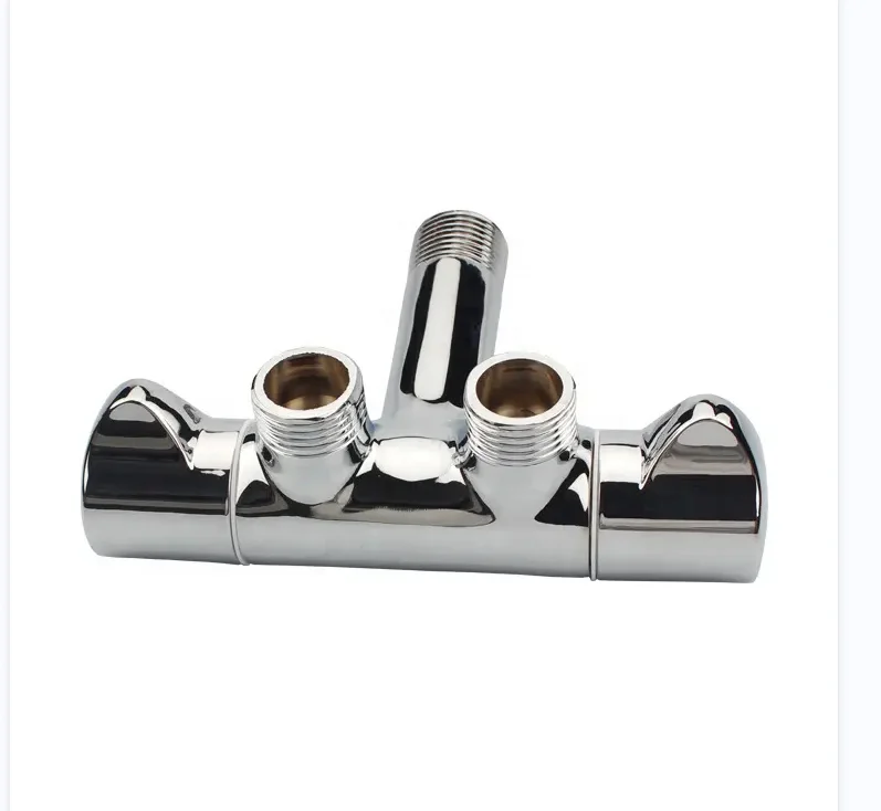 Double function outlet and 2 handles switch toilet faucet bathroom  Angle valve BJ34001