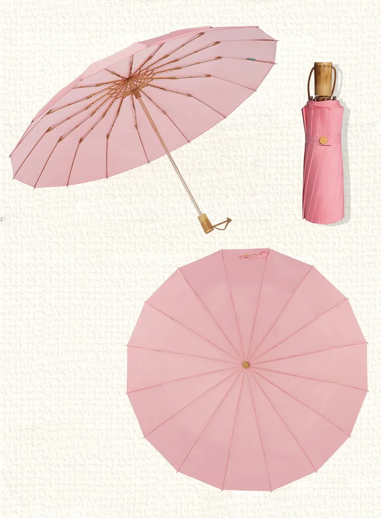 Custom with wooden handle umbrella designed umbrella fancy japanese korea umbrella