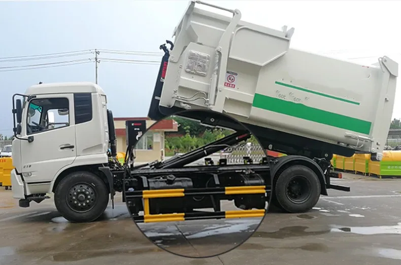 
3 5 7 12 14 16 18 tons hook lift trailer 