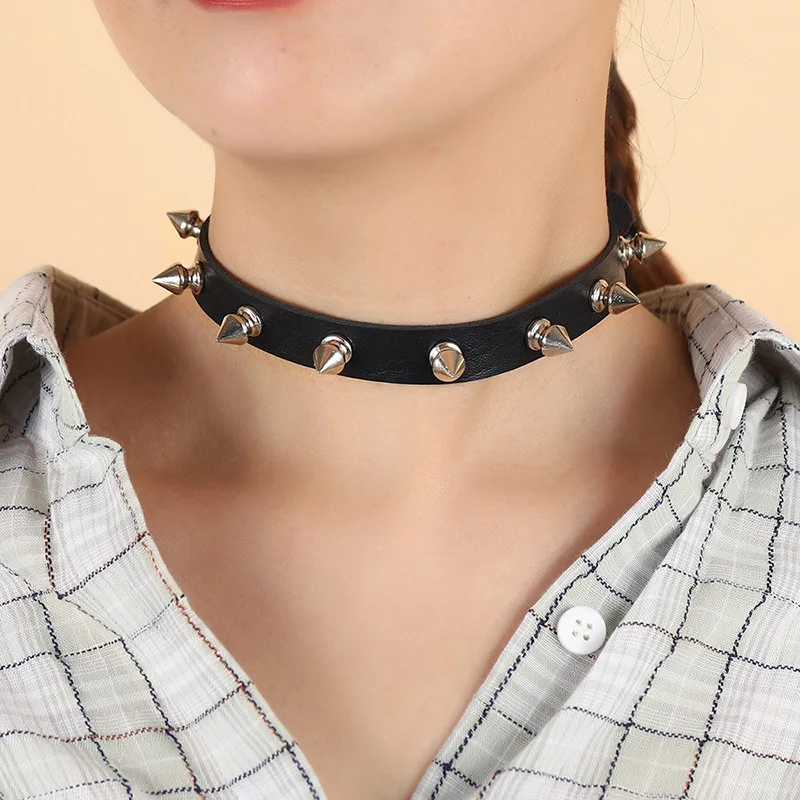 Brave Light Good Price Of New Product Punk Rock Necklace Women Collar Necklace Harajuku Gothic Choker
