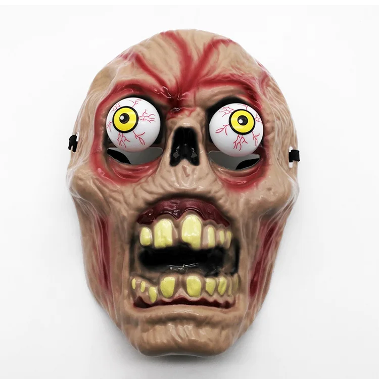 
Hot sale halloween carnival party pvc smile funny clown mask led glitter explosion eyes joker face masks 