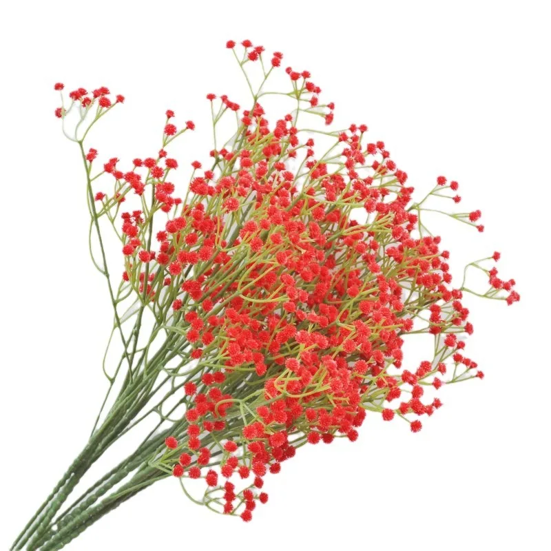 108-Head Simulated Gypsophila for Wedding Hall Scene Popular Artificial Flowers Foreign Trade  Flower Manufacturer Wholesale
