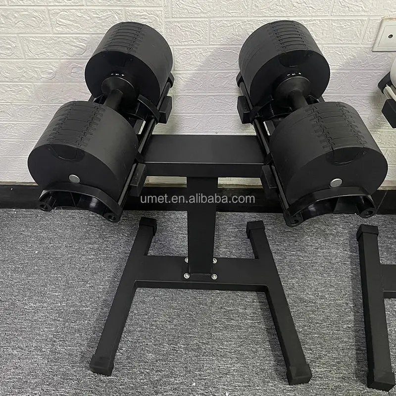 2023 New Upgraded 40.5kg/ 90LB Adjustable Weight Dumbbell Workouts High Quality Dumbbell Set