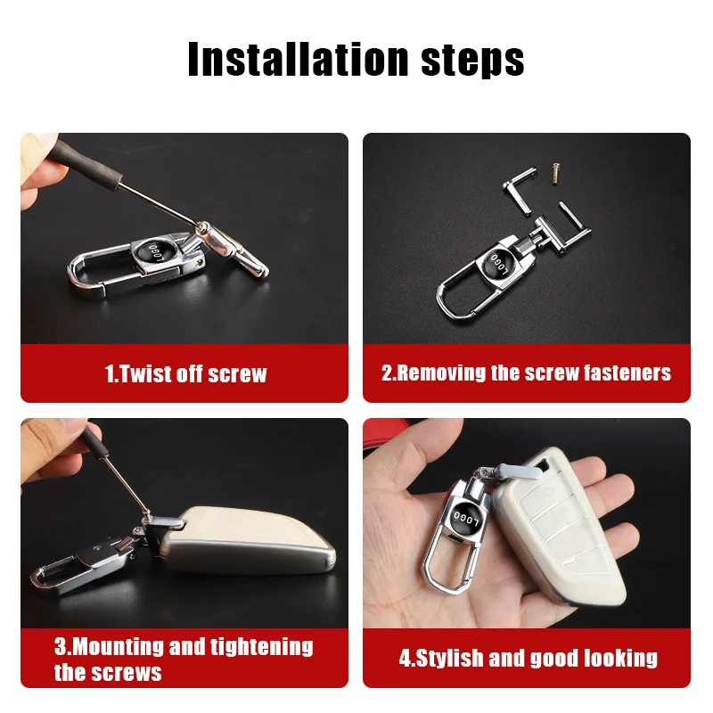 Car Key Chain Men Is Advanced Creative Women Is Key Chain Horseshoe Buckle Lanyard To Prevent Discarding Personalized Gifts