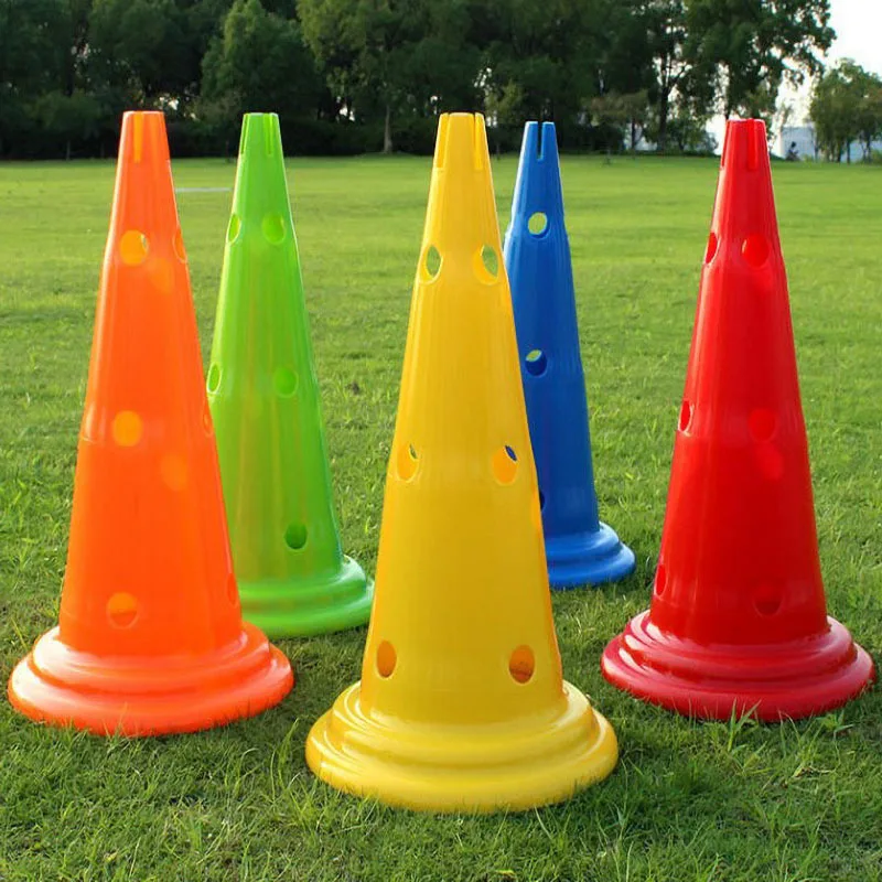 Speed Training Agility Hurdles Cone  agility pole Set for Athletes 30cm 50cmfor Soccer Football dog agility training set