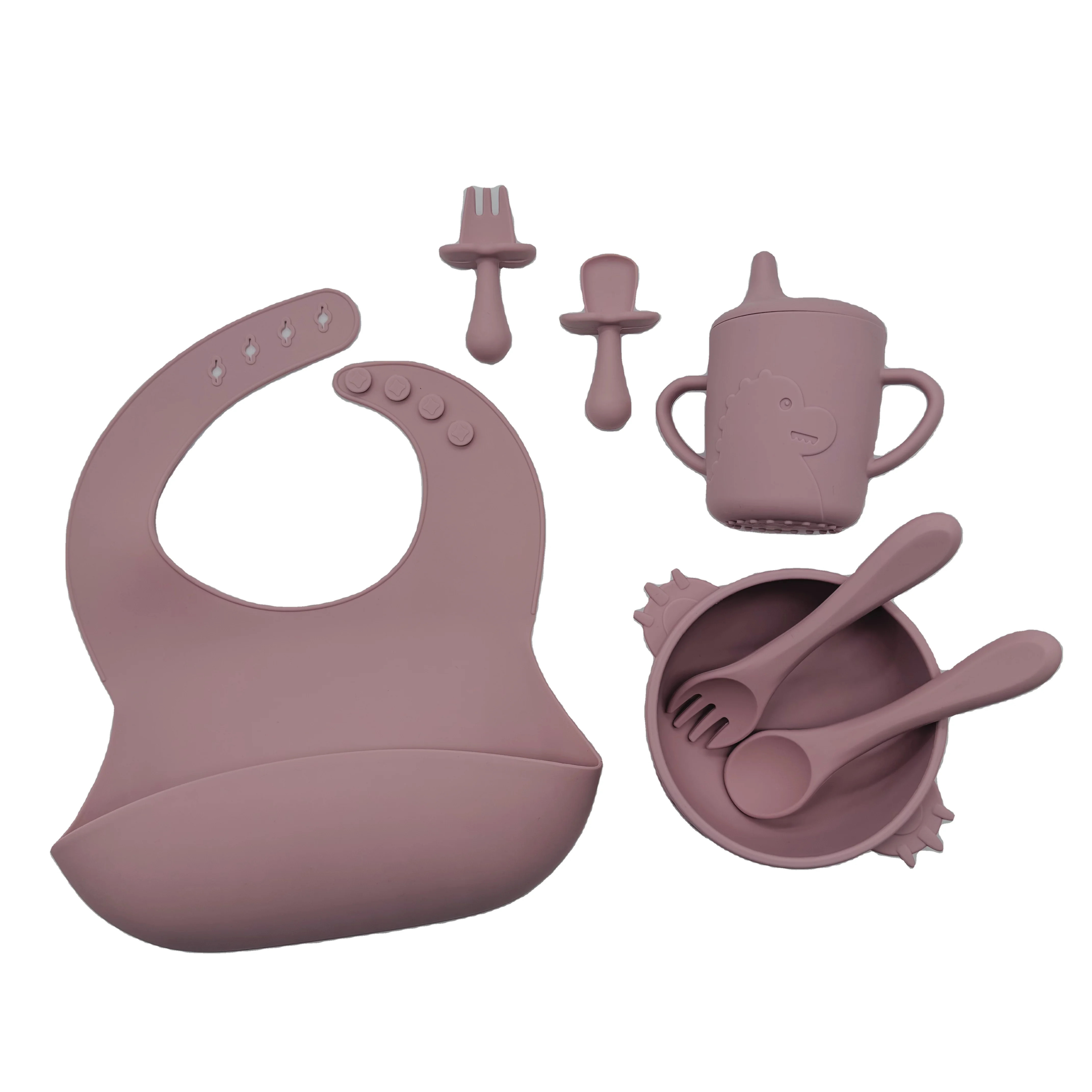 Новый дизайн силиконовая соломенная чашка с крышкой для закусок детская чашка-стакан посудой столовый набор