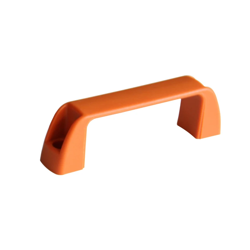 AIMINO ABS U-образные квадратные промышленные пластиковые нейлоновые черно-белые многоцветные дверные и оконные ручки с прорезями для