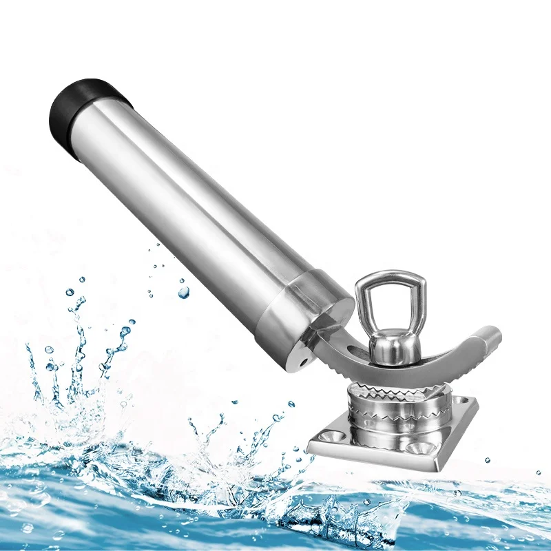 Corrosion-resistant durable stainless steel 316 stainless steel360 Adjustable Fishing Rod Holder