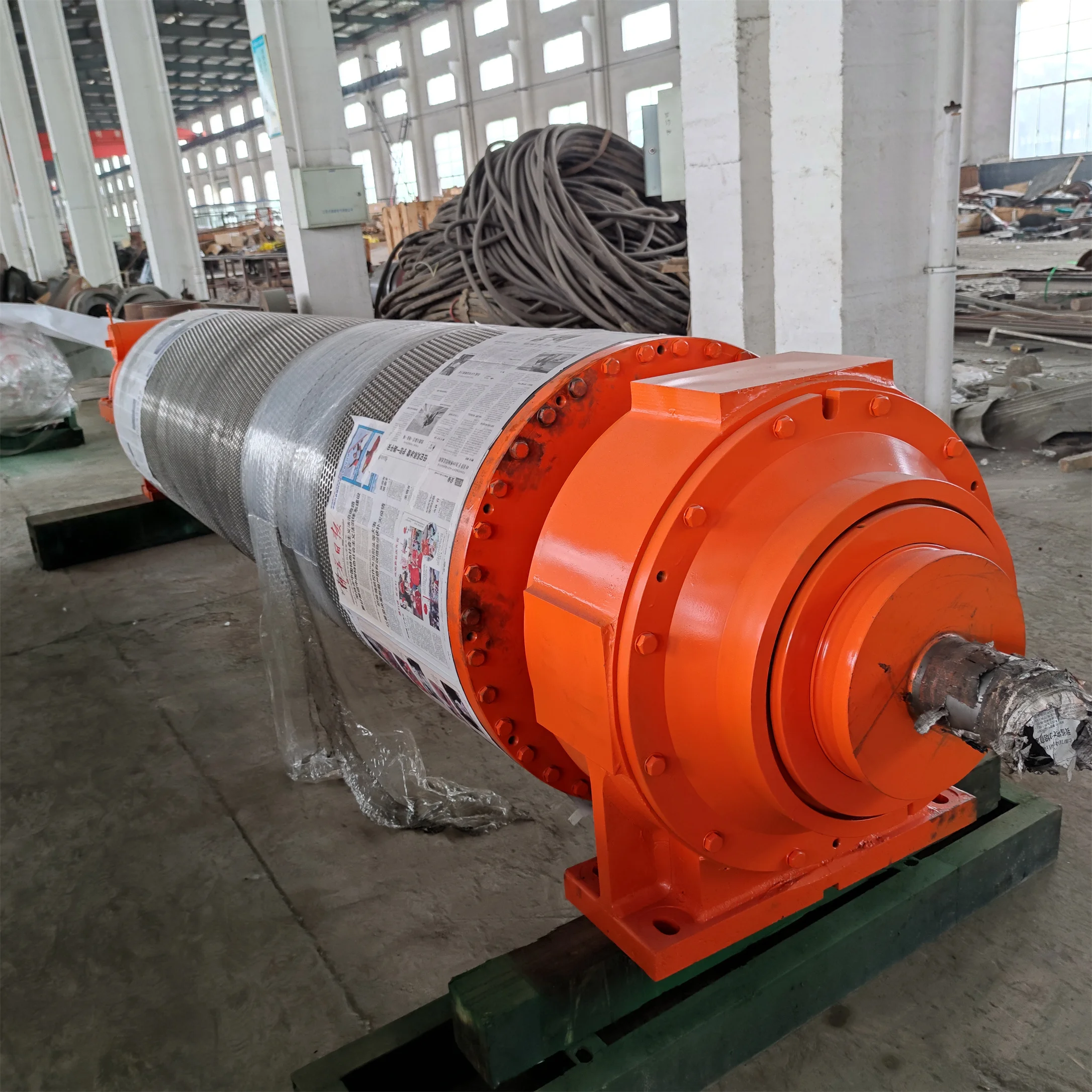 Part of Paper Marking Machine Dry the Pulp can be customized suction roll