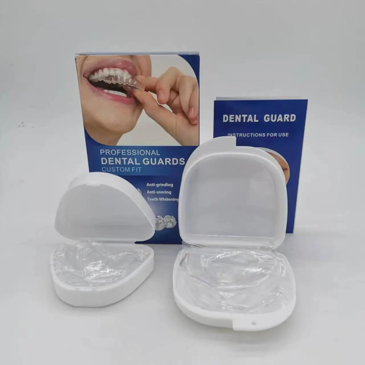 new material durable PP plastic dental tray cases mouth guard protect cases mouth guard retainer