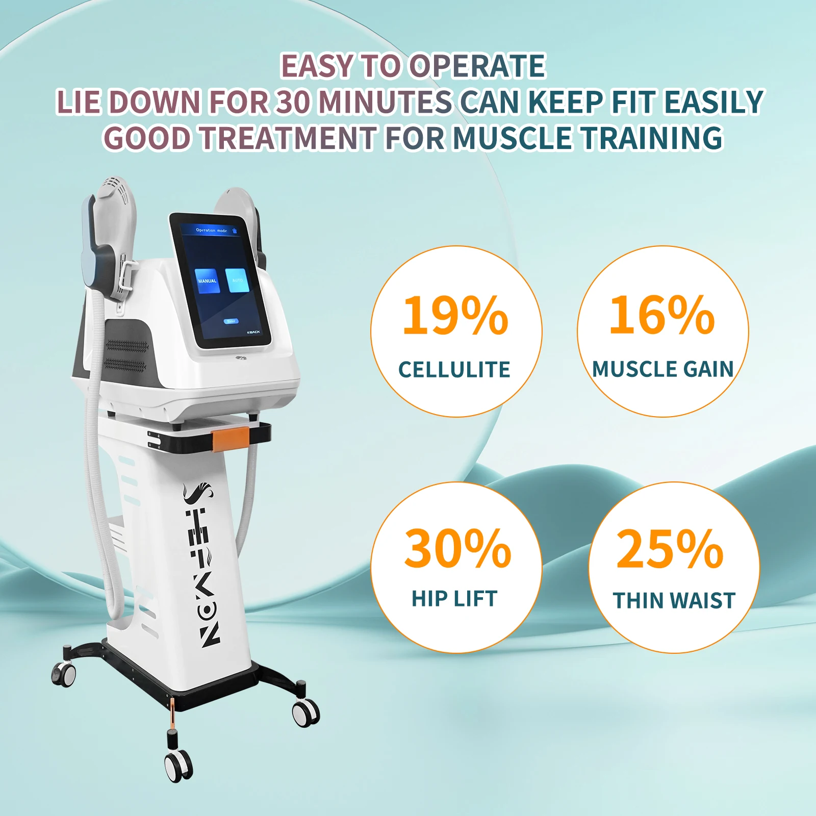 2023 upgrade EMSLIM slimming muscle building neo ems rf body sculpting machine