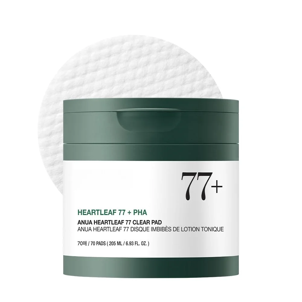Heartleaf 77 Toner Pad private brand high-quality vegan Moisturizing toner Pad 205ml