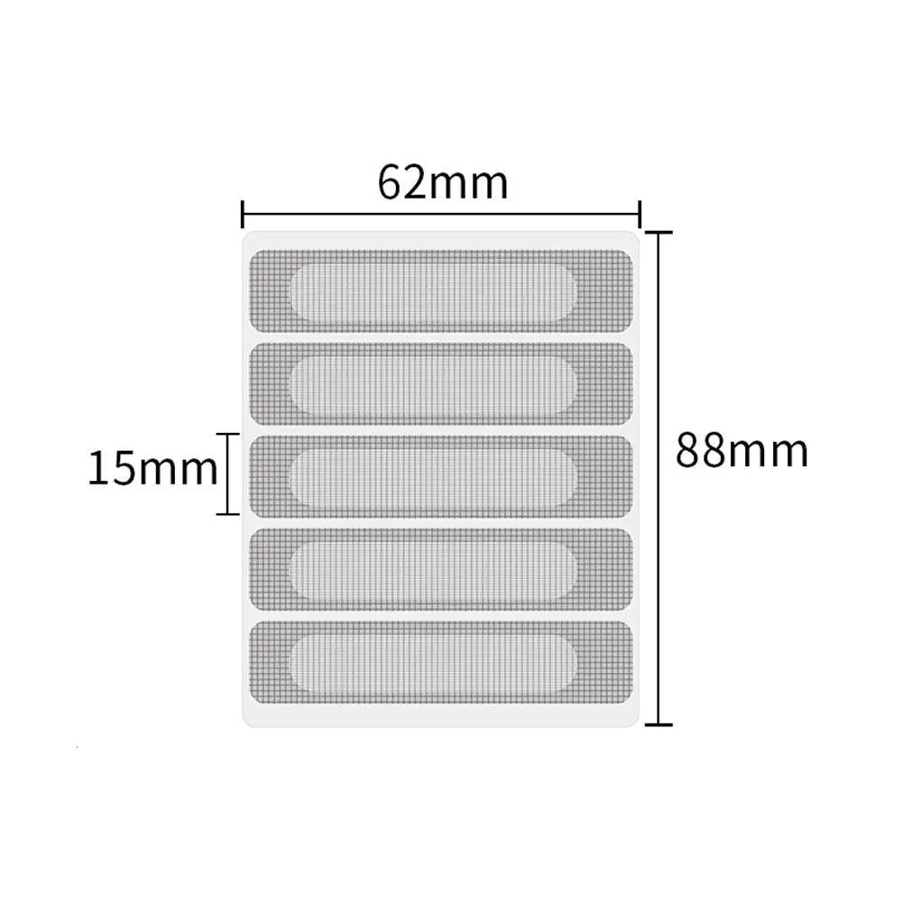 Adhesive Insect Screen Mesh Repair Tape Window Weep Hole Covers Screen Patch