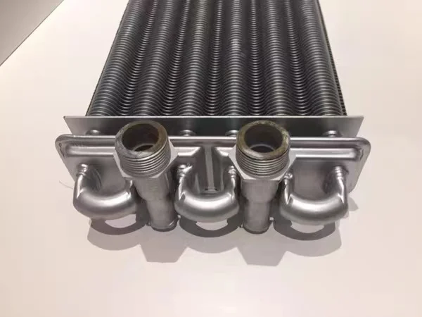 Best Export Seller double tube wall mount gas boiler Heat exchanger  copper heat exchanger