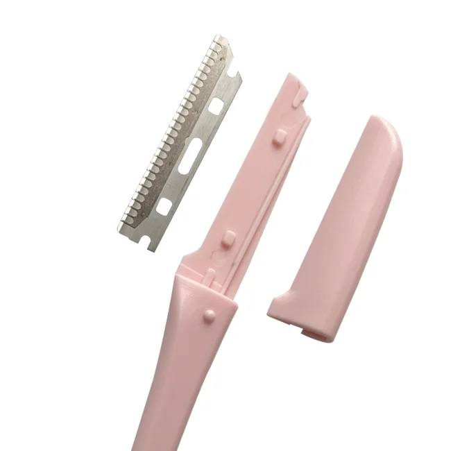 oem Makeup Razor razors metal 6pcs And Facial Razor Shaving Eyebrow Trimmer Set facial hair remover
