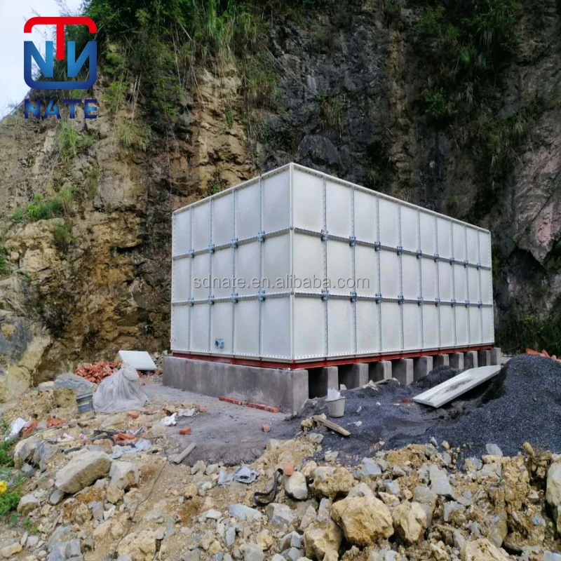 GRP FRP water storage tank food grade SMC water tank for drinking water