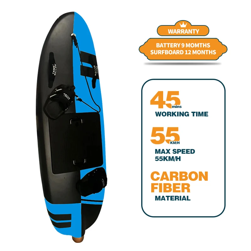 Factory Price 12/15KW Surfboard Motor  Motorized Electric Surfboard Electric Surfing Board For Jet Board