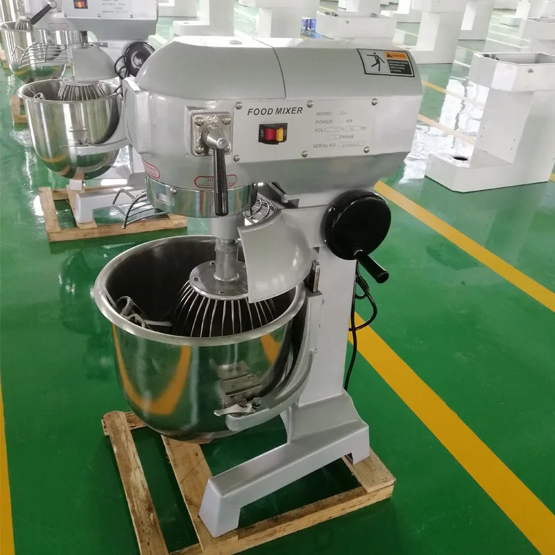 20L Planetary Mixer Industry Commercial Flour Cake  Spiral Dough Mixer For Bakery