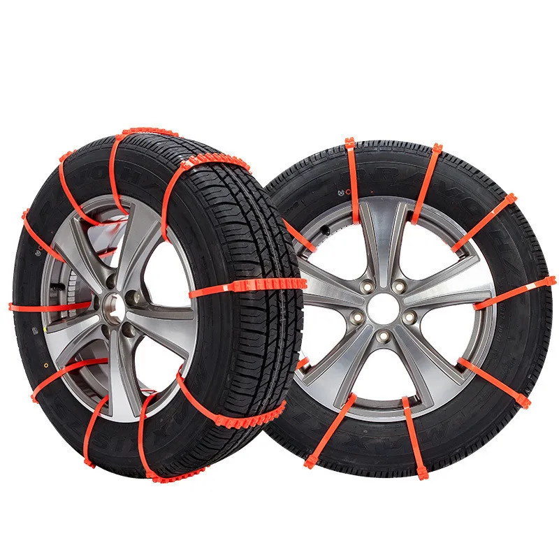 Amazon hot new design snow chains for cars with extra grip Emergency car snow chains simple snow chains for your car