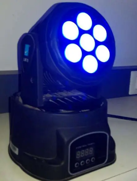 Guangzhou beam lights stage lighting 7*15w mini moving sharpy beam moving head lights