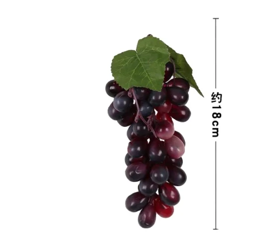 Artificial Grape Clusters Rubber Fake Grape Bundles Decorative Grapes fruit Hanging Ornament