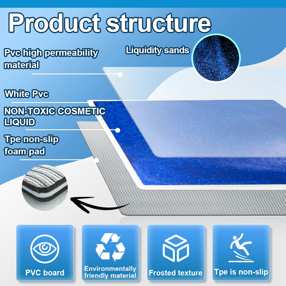 Quicksand sensory floor tiles Autism sensory toys Indoor non-slip sensory floor tiles montessori education sensory floor tiles