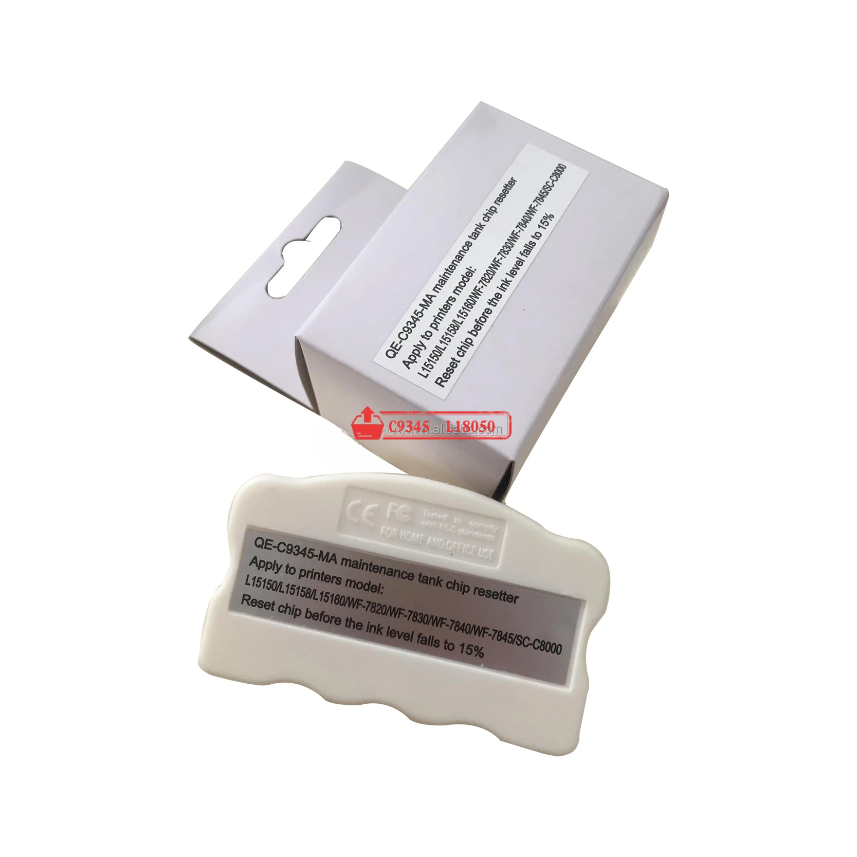 C9345 Maintenance Tank chip resetter C9345 Maintenance box decoder For EPSON ET-5800 16600 L15150 15160 WF7820 7830 7840