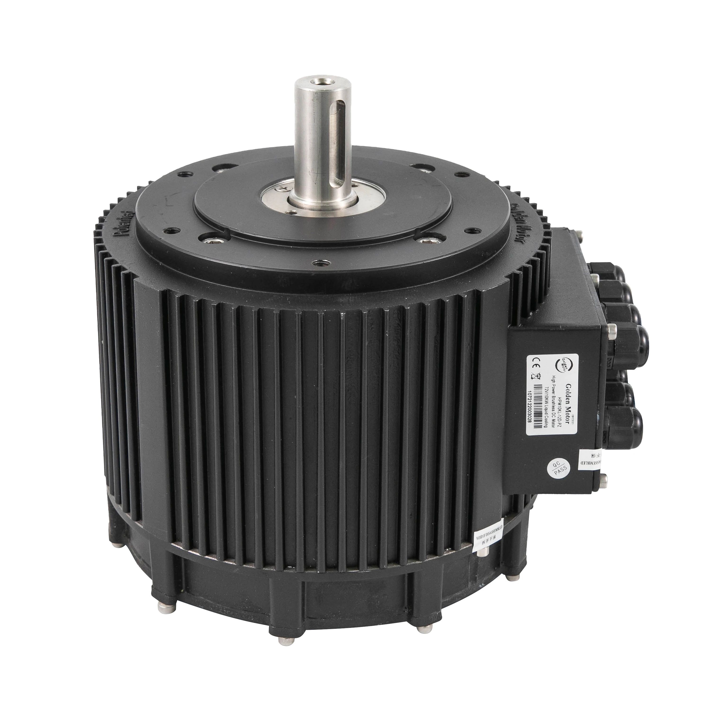 Brushless BLDC motor air 72v 10KW electric lawn mover motor electric mid motor for motorcycle liquid cooling