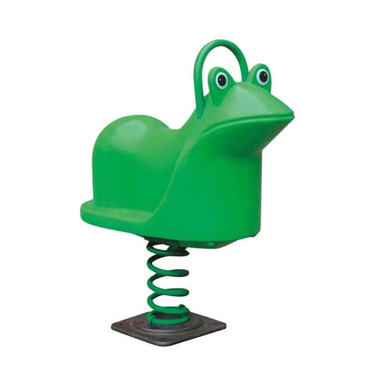 See&saw Elephant for Kids Outdoor Playground Rocking Spring Horse Toddler Seesaw Plastic Spring Rider