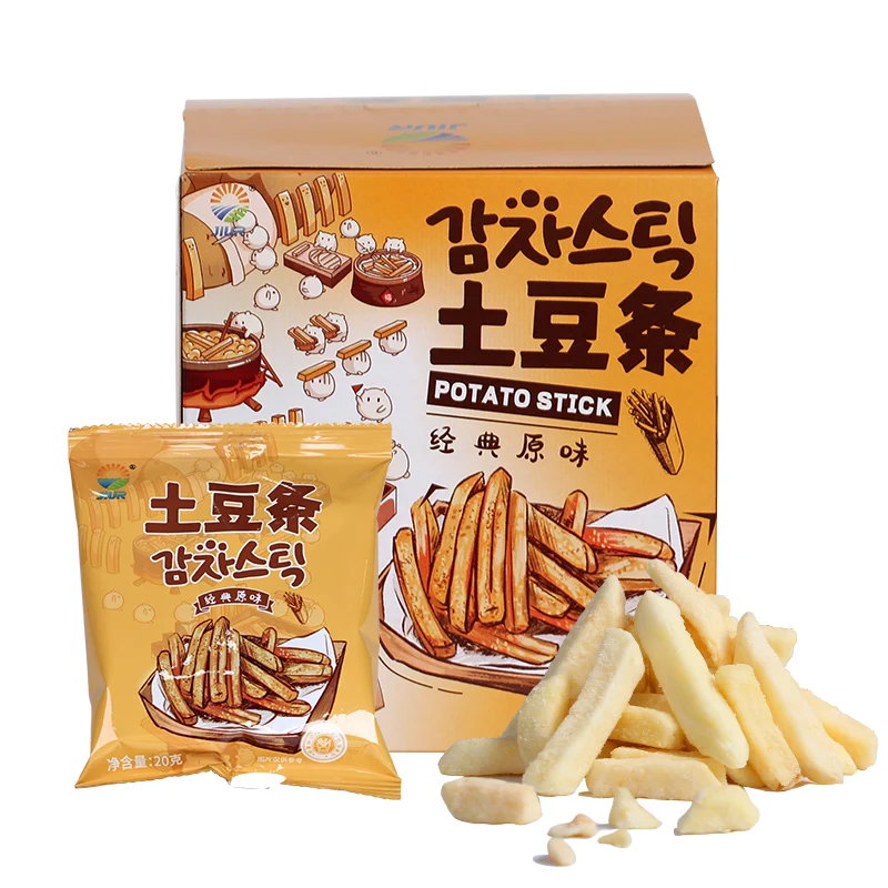 JIUR New Flavours honey butter flavours raw-cut Potato Stick exotic casual office delicious crispy snacks for sale