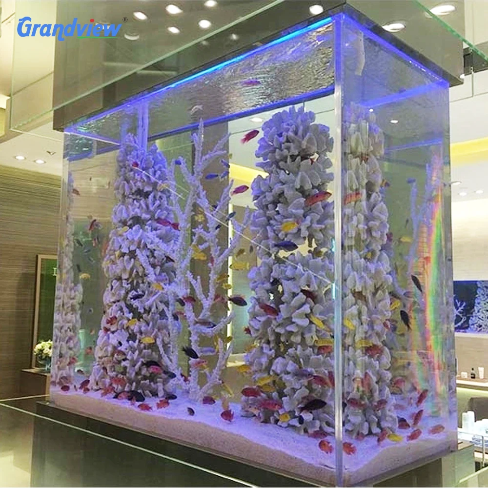 One Time Cast Crystal Clear Large Home Aquarium for Sale