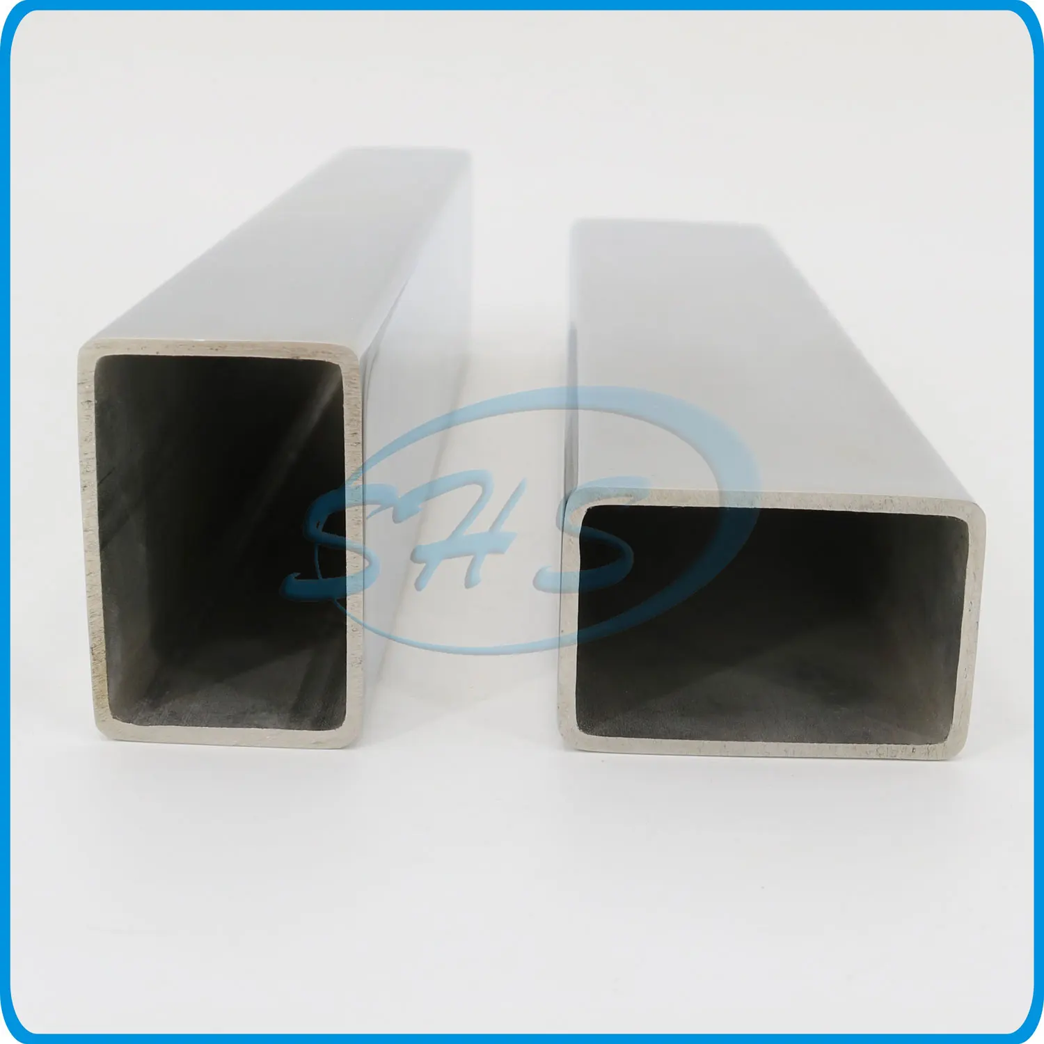 Rectangular Pipes Tubes Customize AISI 201 304L 304 316L 430 Stainless Steel ERW Indoor/outdoor structure System 300 Series