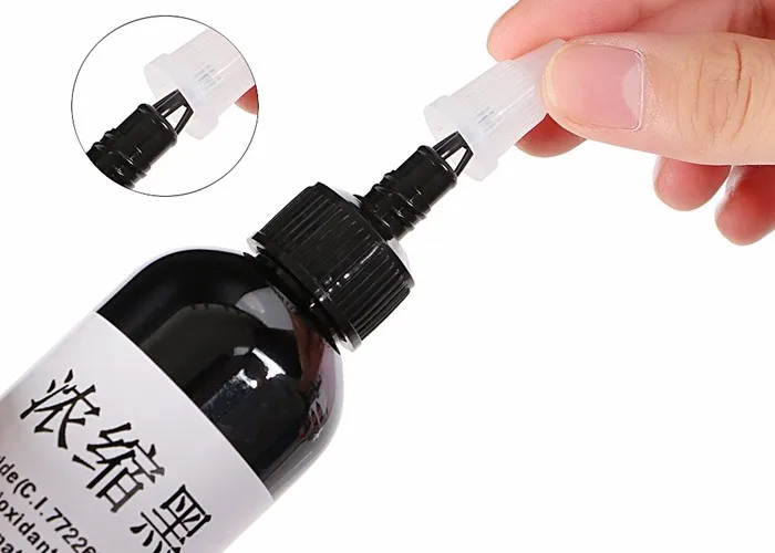 Wenshe 120ml microblading color eyebrow resin color eyebrow tattoo micro scalp micropigmentation black permanent makeup pigment
