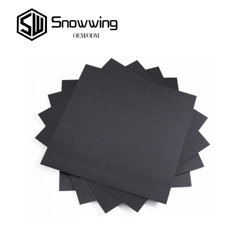Made in Taiwan 1705*805*4mm aero material professional 100% carbon fiber 3K CFRP sheet