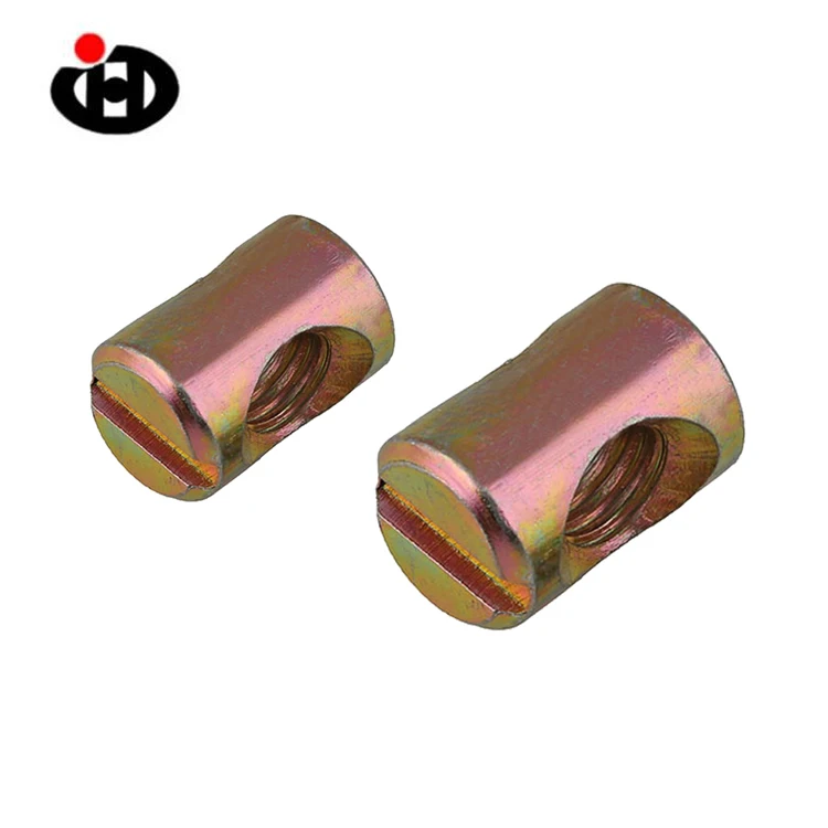 Jinghong  High Precision Carbon Steel  Slot Hole Barrel Nut M6