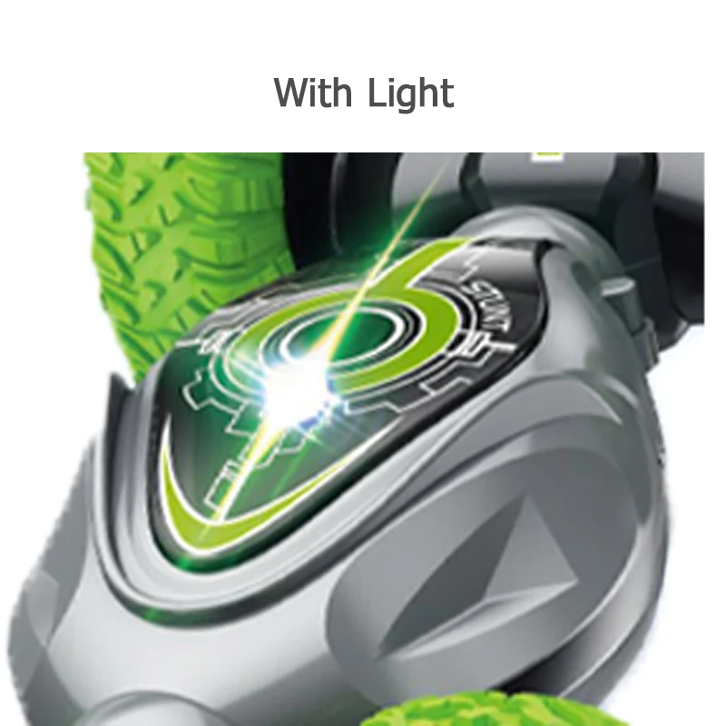 QS New Design RC Stunt Car Children Gift 3 Colors Radio Remote Control Twist Function Free Wheel Vehicle Toy With Colorful Light