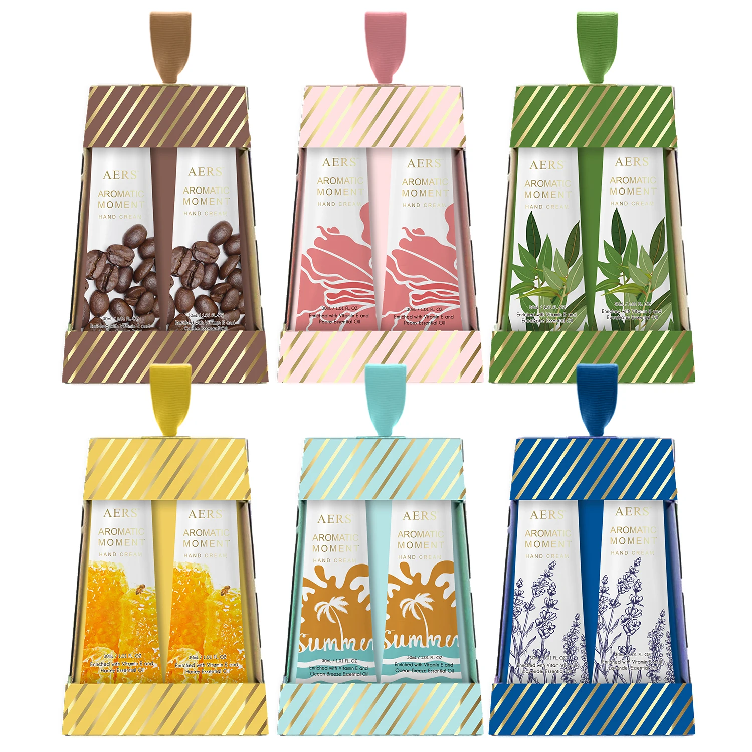 Soft Moisturizing Whiten Portable Cream Private Label Honey Gift Box Bulk Hand Lotion Adults Handcream Tube OEM Service Offered