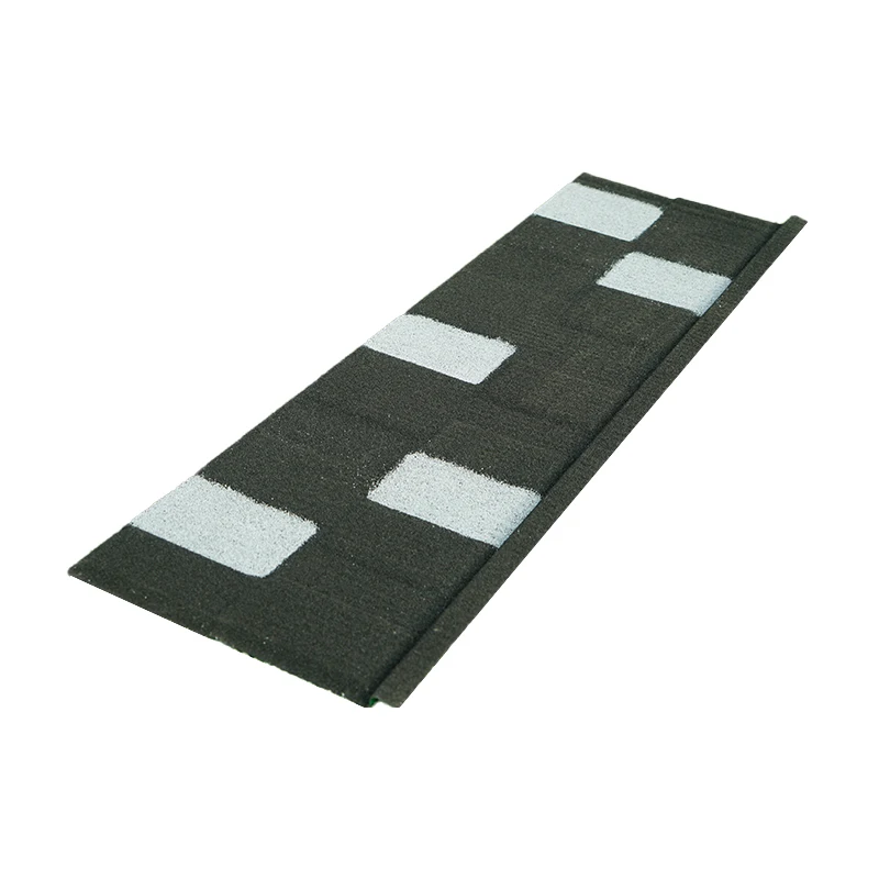 Lightweight insulated Traditional Style Building Material Stone Coated Metal Roof Tile Shingle Outdoor Application