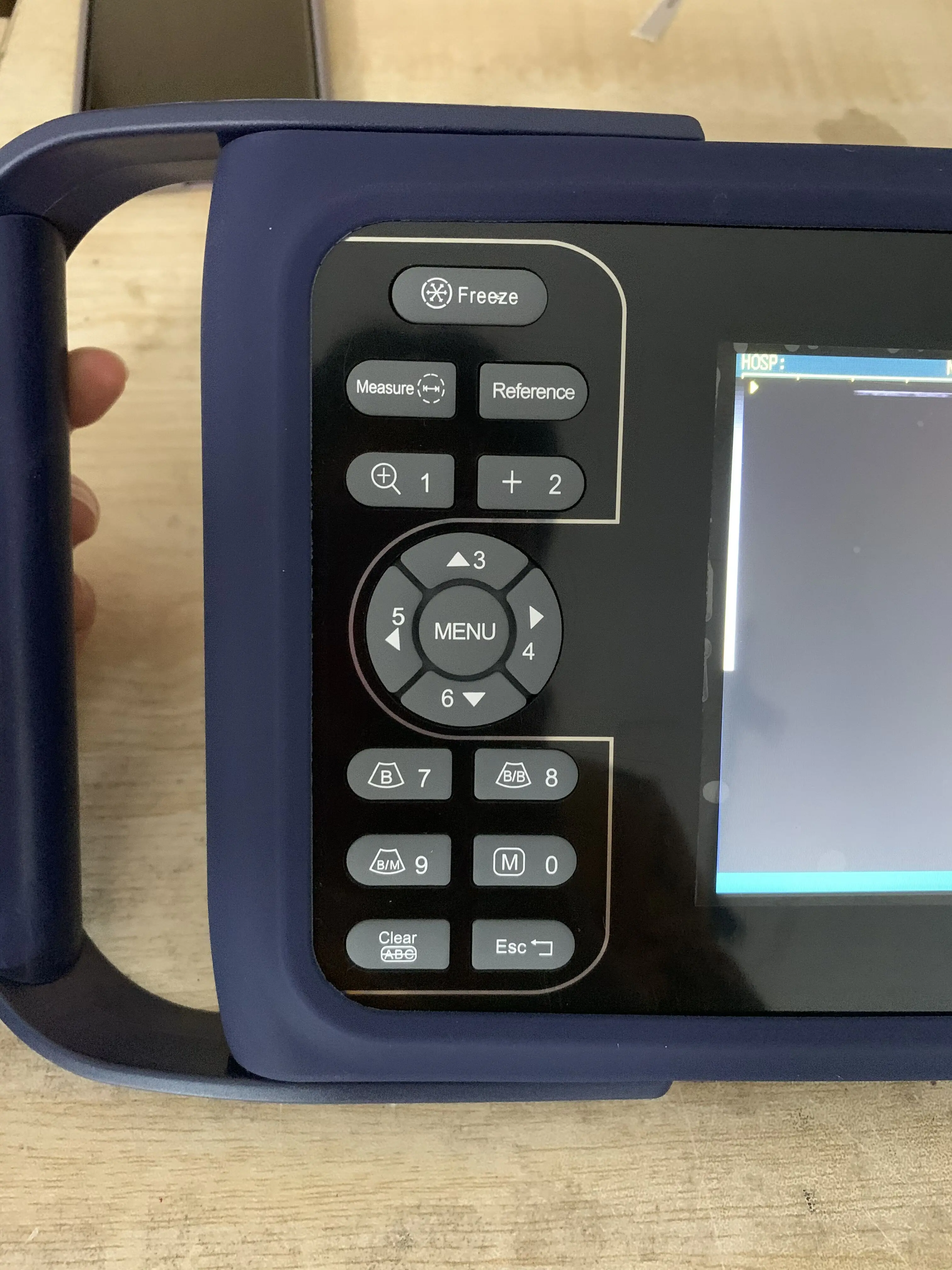 808F Portable Cow Horse Animals Ultrasound Scanner