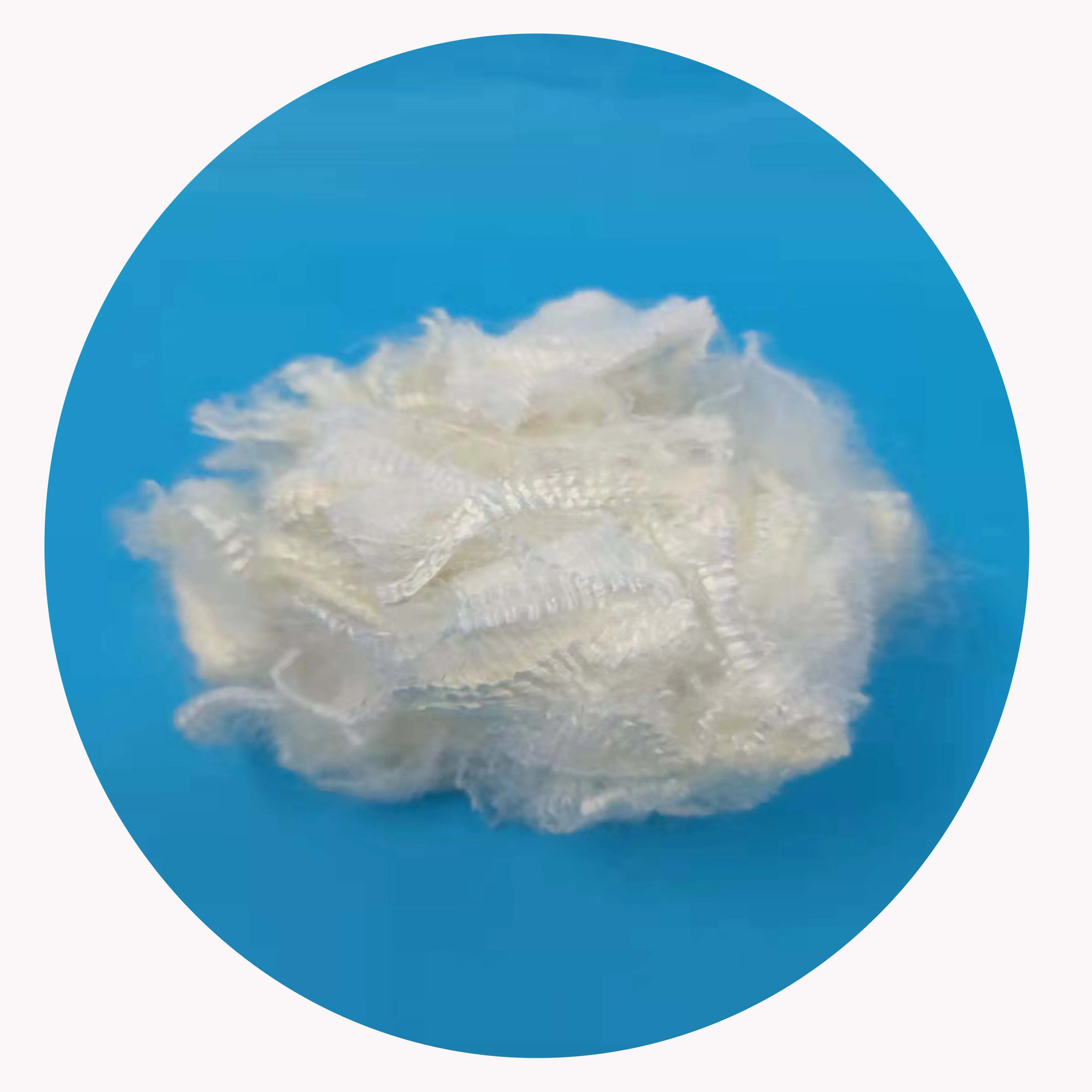 Factory 1.5D 51mm 1313 meta aramid fiber for felt