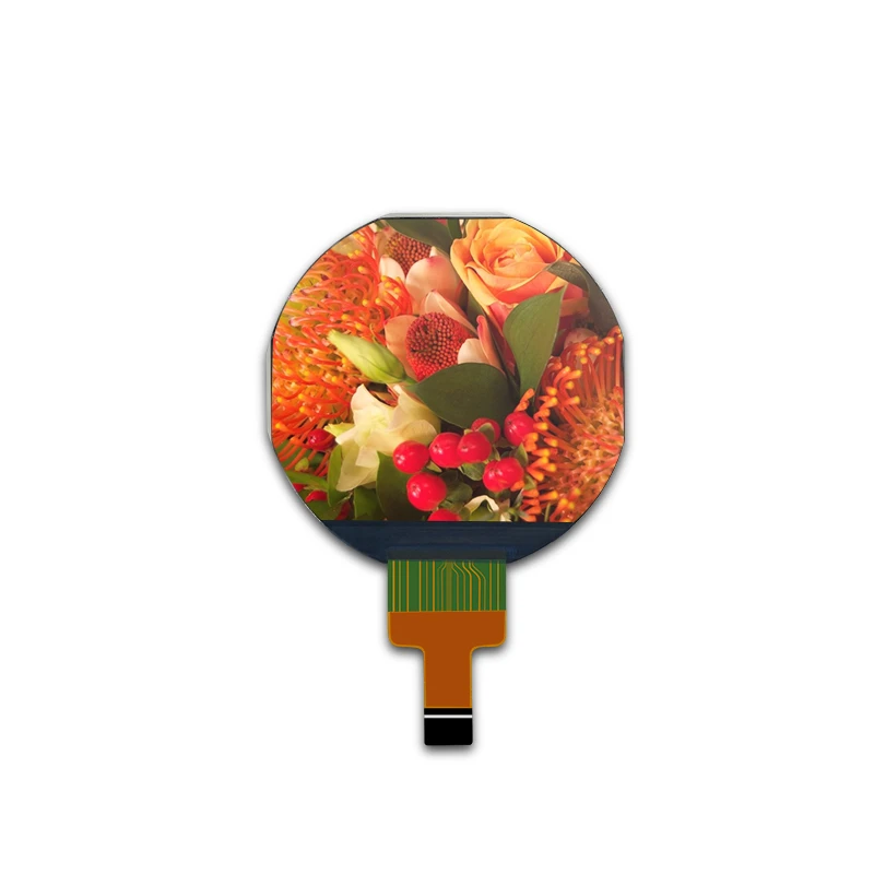 1.08 inch 240x210 Resolution IPS GC9307 IC Round TFT LCD Display Module Transmissive TFT Touch Screen With 400 Luminance