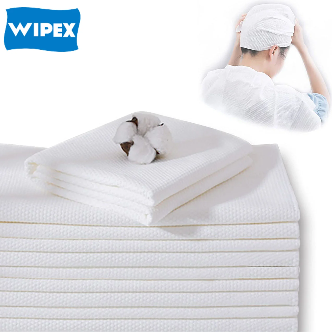 Нетканые одноразовые банные полотенца для салона красоты Одноразовые Большие салонные полотенца для спа и массажа