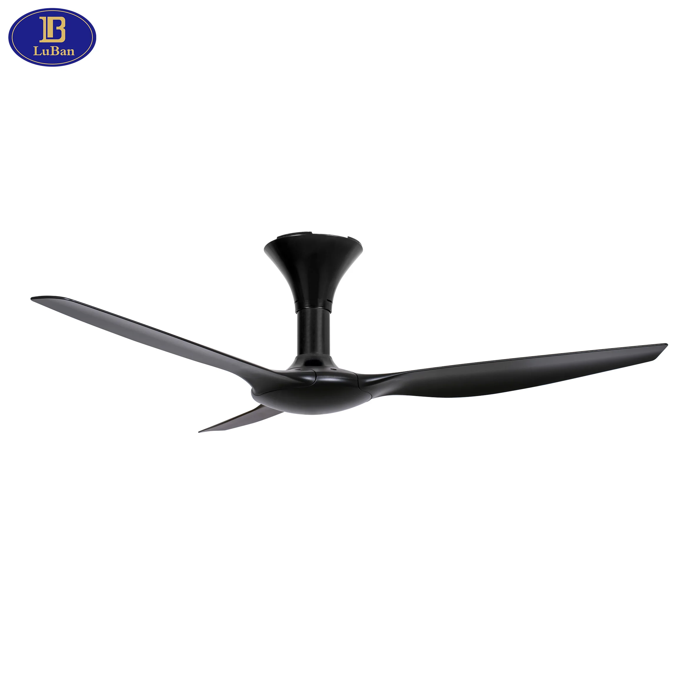 AX70 3B/56 inch Ceiling Fan with Remote Control 3 ABS Blades Noiseless Reversible DC Motor 5-speed