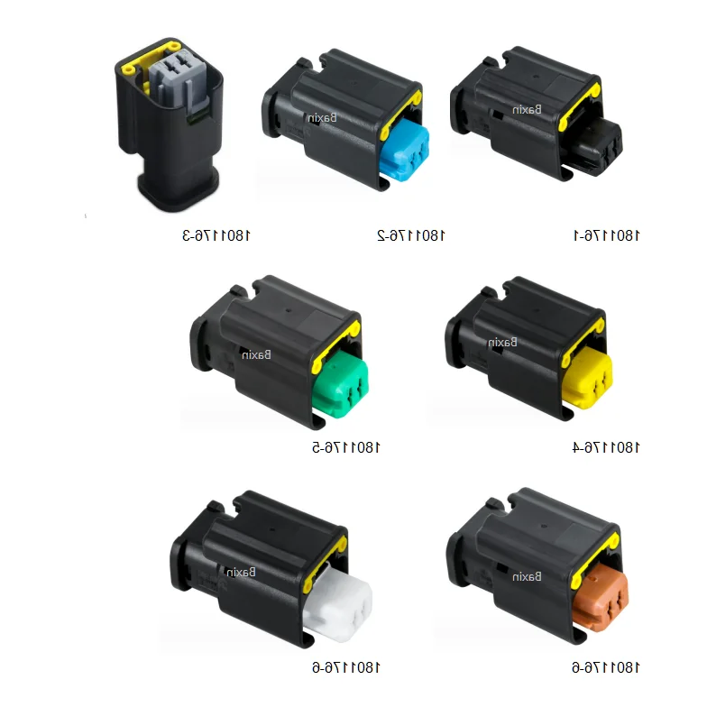 New Energy 2Pin Male Auto Connector Waterproof for Cars for Auto Sensor and Other Devices