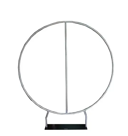 Hot Sale 8ft/2m diameter aluminium circular display Backdrop Round Custom Backdrop For Wedding Event and Party Decoration