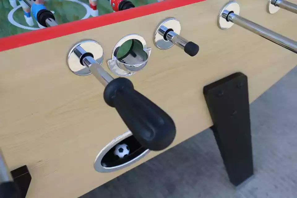 Indoor Sport Game Soccer Table Foosball Table High Quality Wooden Factory Low Price Promotion Classic Carton Box Unisex Junjian