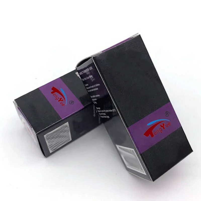 Customized Logo Ivory Cardboard Essential Oil Packaging Folding Carton Paper Boxes For Cosmetics