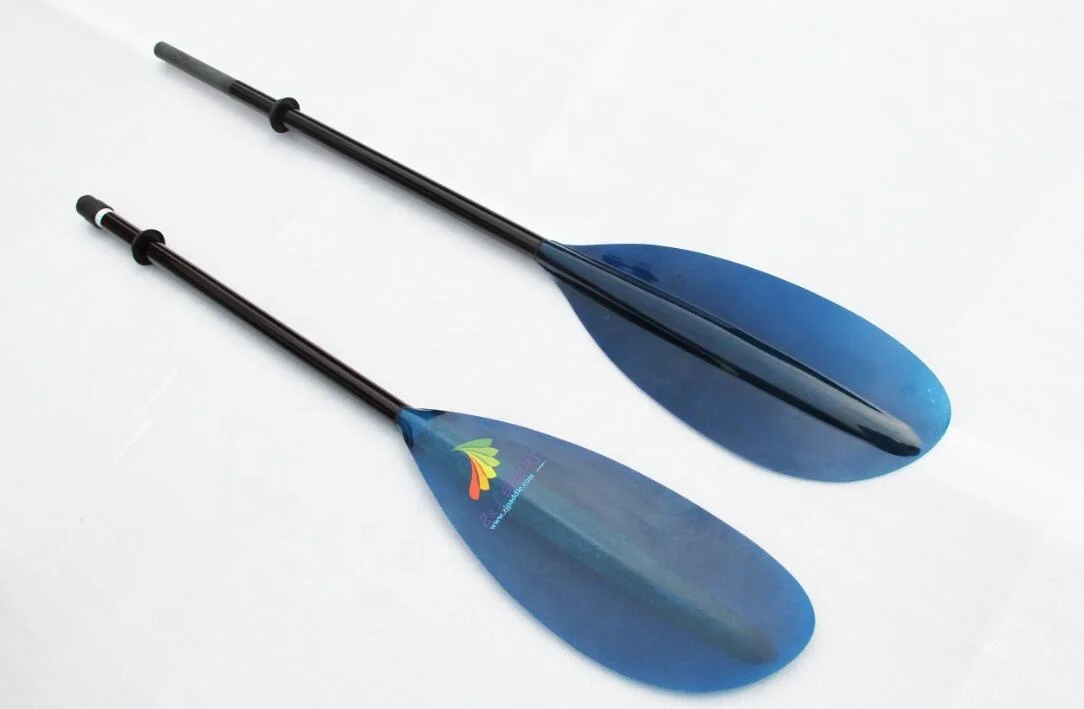 Translucent Fiberglass Sea Kayak Paddle With 10cm Adjustor