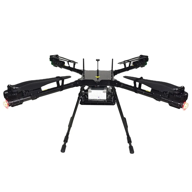 Large Load Industrial UAV Drone RTK Positioning For Rescue Drop Transport Broadcast Shout Firefighting Enterprise Drone UAV