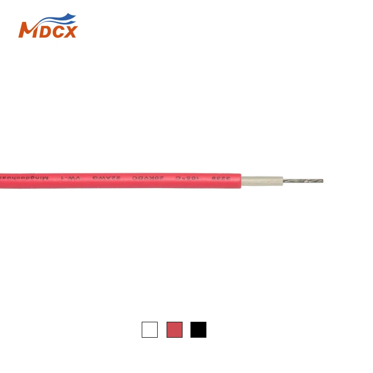 Ul List 3239 Electrical Silicone Power Wire High Voltage Dc Auto Ignition/Solar Pv Cable